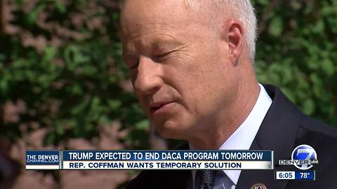 Rep. Mike Coffman plans to file a rare petition to force Congress to vote on DACA future