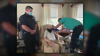 'Vaccine Queens' help 98-year-old WWII veteran in Bay Village get vaccinated