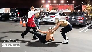 GIRL BRAWL AT THE SHORELINE MAFIA SHOW!!