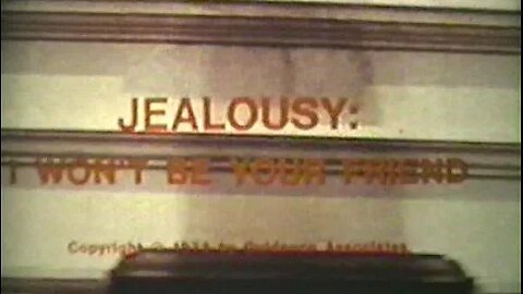 Jealousy: I Won't Be Your Friend - New Jersey 1973