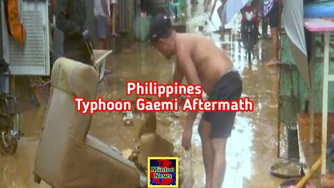 Typhoon Gaemi: Manila residents return home after storm passes