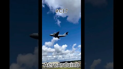 Watched Giant #C17 GlobeMaster Take off #Aviation #Avgeeks #AeroArduino