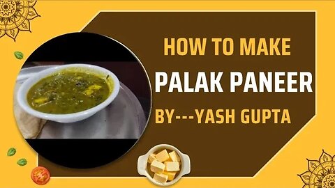 Palak paneer recipe | Spinach and cottage cheese recipe | Paneer pasanda recipe