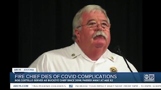 Buckeye fire chief dies of COVID complications