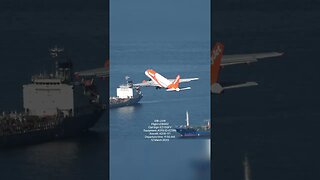 Landing Gear up after Departure from Gibraltar