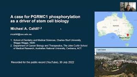 A case for PGRMC1 phosphorylation as a driver of stem cell biology