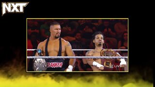 CARMELLO HAYES Halts The Golden Night Of BRON BREAKKER & WES LEE : NXT 11/1/22
