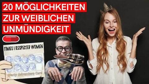 RE: 20 EINFACHE MÖGLICHKEITEN das Leben von Frauen ERTRÄGLICHER ZU MACHEN! 😂