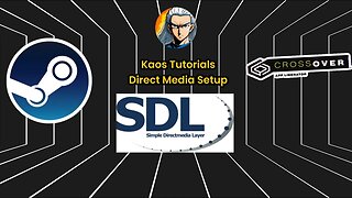 Kaos Tutorials : How to Install the Direct Media Setup on Crossover 23!