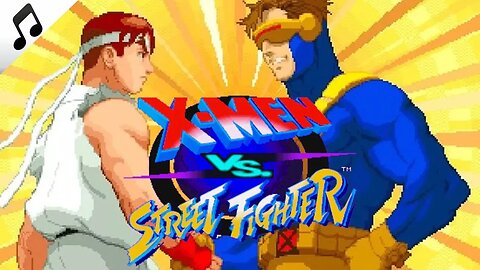 X Men Vs Street Fighter OST - Theme of Gambit