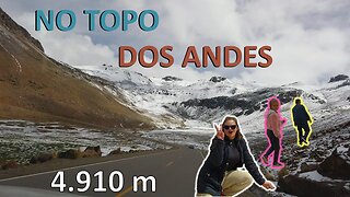 Muita Neve a 4.910 metros de Altitude | Mirador de los Volcanes | De Arequipa a Chivay | Perú