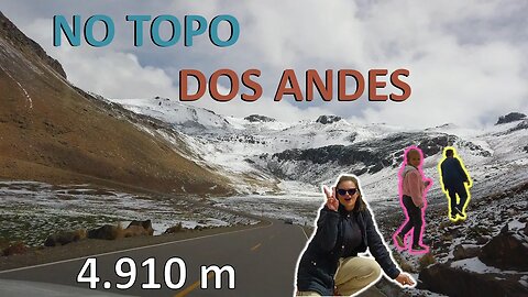 Muita Neve a 4.910 metros de Altitude | Mirador de los Volcanes | De Arequipa a Chivay | Perú