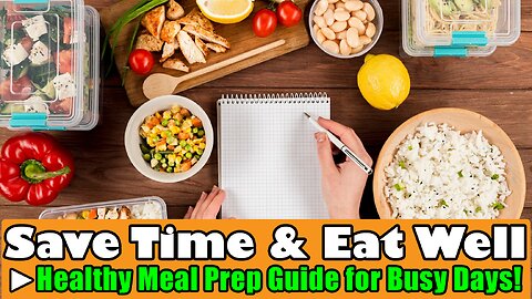 Healthy Meal Prep Guide for Busy Days: Save Time & Eat Well