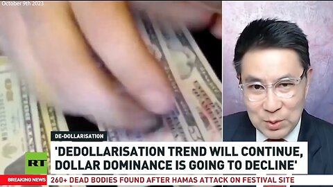 DeDollarization | "Role of the U.S. Dollar Will Continue to Decline. It's Role As Reserve Currency Is Also Going to Decline." - John Pang (Oct 9th 2023) + "Central Banks Continue to Buy Gold At a Pace That the World Has Never Seen.&quo