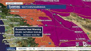 ABC 10News Pinpoint Weather for Sat. July 10, 2021