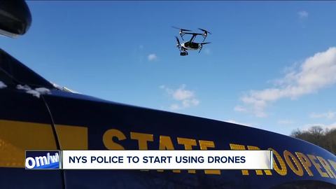 New York State Police to start using drones