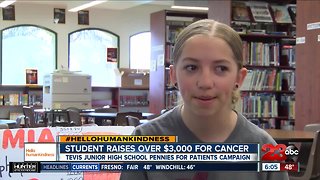 Tevis Student Raise $3K for Cancer Research