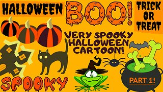 Halloween Kids Cartoon - Very spooky Cartoon - Trick or Treat Children Cartoon