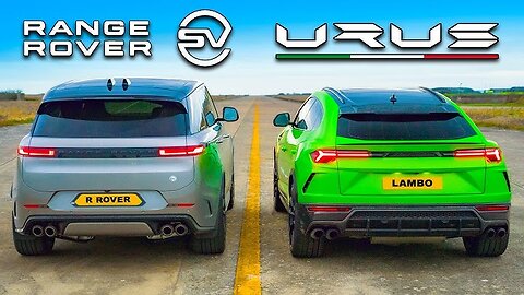 New Range Rover sport SV vs Lamborghini Urus