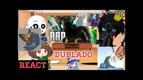 Sans, Chara e Levi React ao rap do Mothra