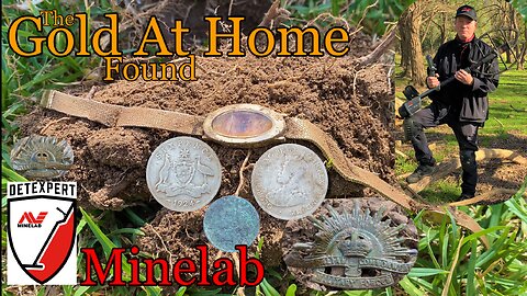 The Gold At Home Found With Minelab Metal Detectors