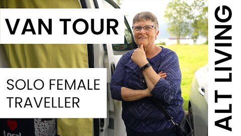 Van Tour | Creative Solo Female Traveller and her Cat | VAN LIFE