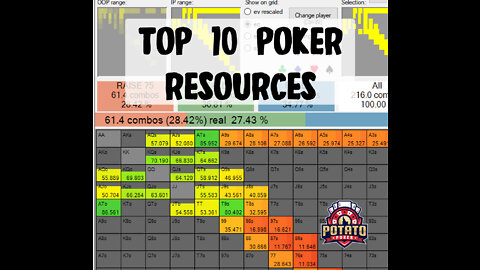 Increase your hourly rate at the poker table! Entire list of resources under $400.