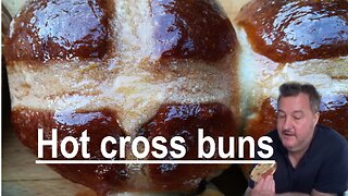 hot cross buns are nice any time of year not just for Easter