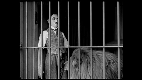 Charlie Chaplin - The Lion Cage - Full Scene