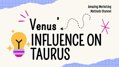 ♉The Planetary Influence of Venus on Earthy Taurus #taurustraits #taurus #successmindset♉