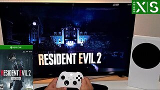 Resident Evil 2 Remake no Xbox Series S