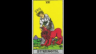 Rider-Waite Tarot Major Arcana: Strenght