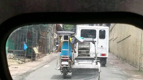 Tricycle Ride in Antipolo City Philippines