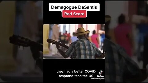 Demagogue DeSantis Red Scare Textbooks