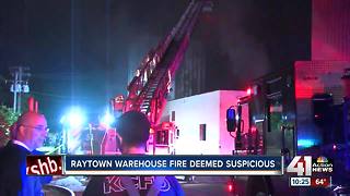State, federal authorities investigating suspicious fire in Raytown