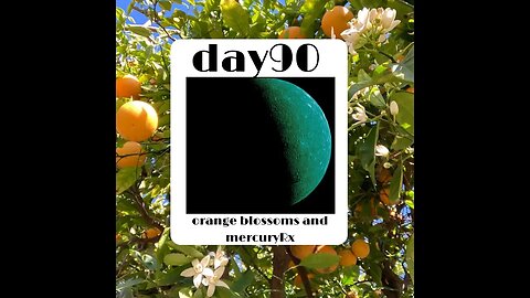 Art Process day 90 art #mercury #orange #abstractart #palettestories #100dayproject #getmessymay