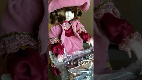 CECILLE MUSIC AUTOMATA DOLL SANKYO SHOJI WIND-UP