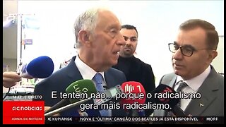 Portugal President Tells Off Palestinian Envoy