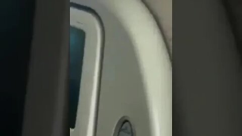 New phobia: A plane passenger accidentally opened the door.