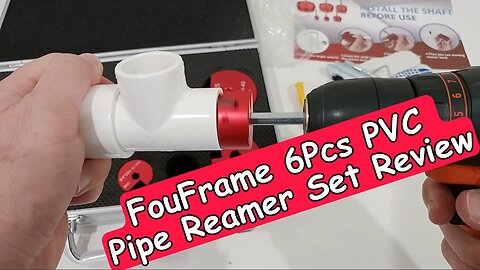 Best Way To Remove A Small PVS Pipe Glued Into A Larger One (6 pcs PVC Pipe Reamer Set Review)