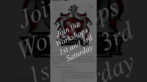 Workshops Available