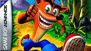 CRASH BANDICOOT THE HUGE ADVENTURE (GBA) - Gameplay do jogo em português! (Legendado em PT-BR)