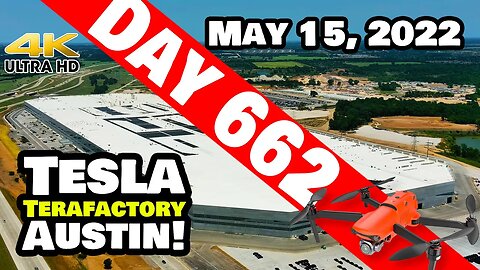 CAN YA DIG THE CATHODE AREA AT GIGA TEXAS?! - Tesla Gigafactory Austin 4K Day 662 - 5/15/22 - Tesla