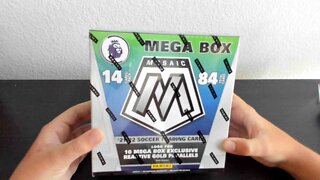 2021-22 Mosaic mega box soccer card opening