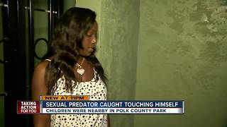 'High-risk violent sexual predator' arrested for touching himself near children at Lakeland park