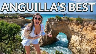 ANGUILLA'S BEST! - Beautiful Beaches, Secret Arch, Cliff Jumping, and Great Food!