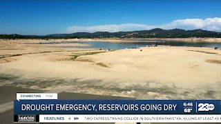 Drought emergency as reservoirs going dry