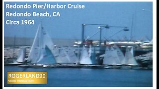 Redondo Beach Pier, California, Circa 1964