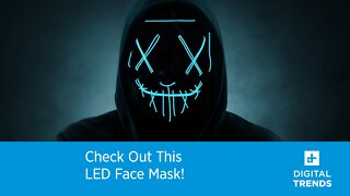 Check Out This LED Mask!