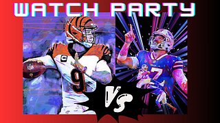 Cincinnati Bengals VS Buffalo Bills Watch Party and Play by Play